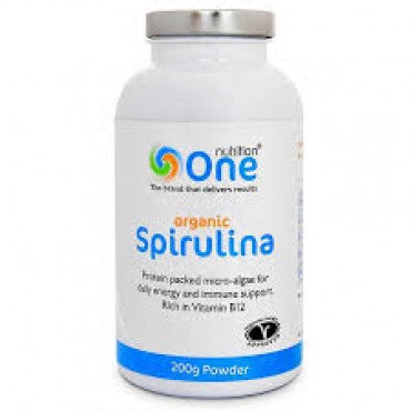 One Nutrition Organic Spirulina Powder 200g 