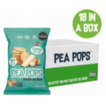 Pea Pops Cheddar & Onion 23g x 18