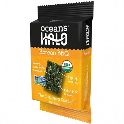 Ocean's Halo Korean BBQ Seaweed Snack 4g