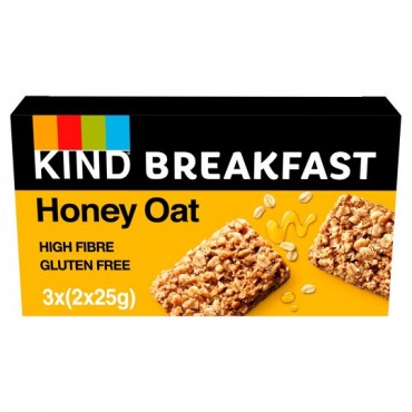 Kind 3pk Kind Breakfast Honey Oats x 12