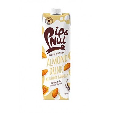 Pip & Nut Almond Drink with Honey & Vanilla 1Litre