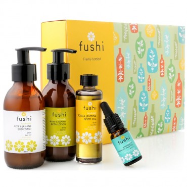 Fushi Heavenly Rose & Jasmine Complete Bodycare Collection 