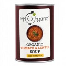 Mr Organic Tomato & Lentil Soup 400g