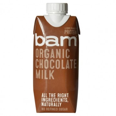 Bam Organic Chocolate Milk 330ml