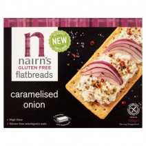 Nairn's Gluten Free Caramelised Onion Flatbreads 150g