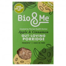 Bio & Me Apple & Cinnamon Gut-Loving Prebiotic Porridge 400g 