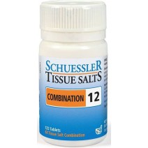 Schuessler Tissue Salts Combination 12 125 Tablets