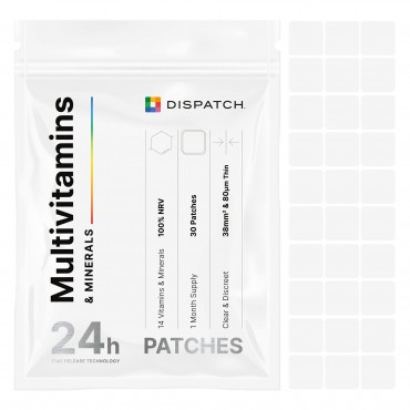 Dispatch Multivitamin & Mineral 24hr Patches 30s