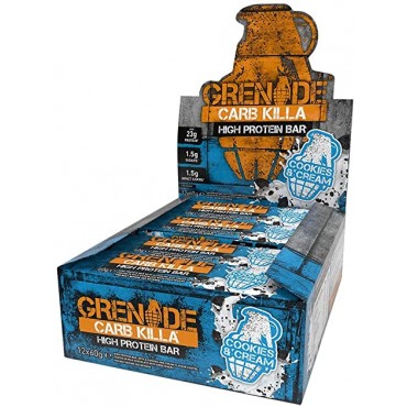 Grenade Carb Killa Cookies & Cream 12 x 60g