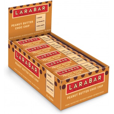 Lara Bar 45g x 16 - Peanut Butter Choc Chip