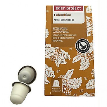 Eden Project Colombian Coffee Caps 10 Pack