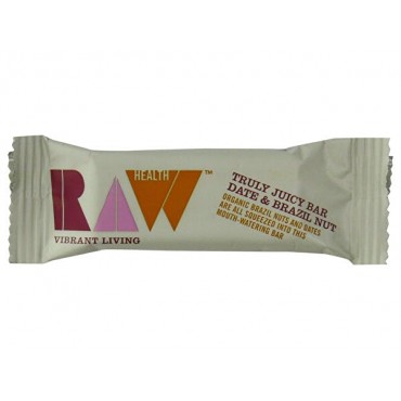 Raw Organic Date & Brazil Nut Bar 12x46g