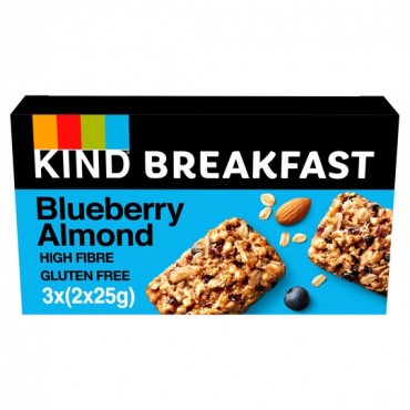 Kind 3pk Blueberry Breakfast Bars x 12
