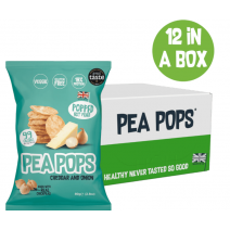 Pea Pops Cheddar & Onion 80g x 12