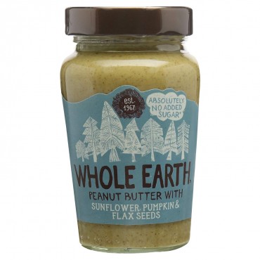 Whole Earth Peanut Butter with Sunflower, Pumpkin & Flaxseeds 340g