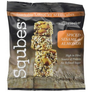 Nature Seeker Squbes Spiced Sesame & Almonds 100g