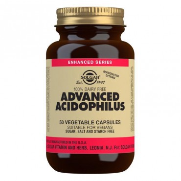 Solgar Advanced Acidophilus 100 Vegetable Capsules