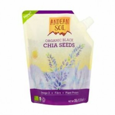 Andean Sol Organic Chia Seeds 350g