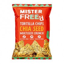 Mister Free'D Tortilla Chips with Chia Seeds 135g x 12
