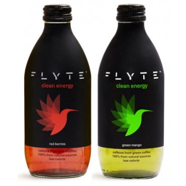 Flyte Clean Energy Drink Green Mango 330ml x 12