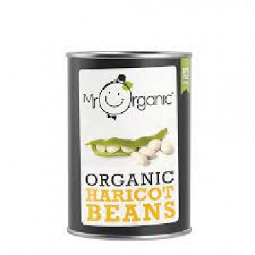 Mr Organic Haricot Beans 400g