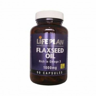 Lifeplan Flaxseed Oil 1000mg 90's