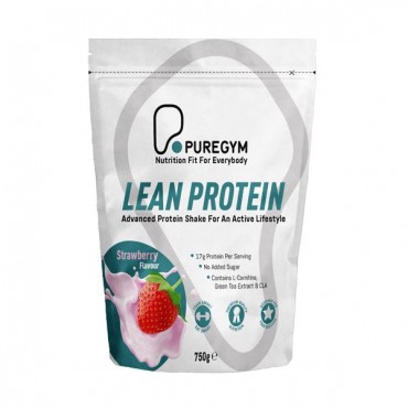 Pure Gym Lean Protein Strawberry 6x750G