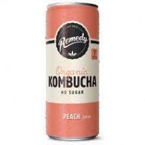 Remedy Kombucha Peach 250ml