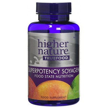 Higher Nature True Food Super Potency SoyaGen 90 Capsules