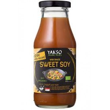Yakso Wok Sauce Sweet Soy 6 x 240ml
