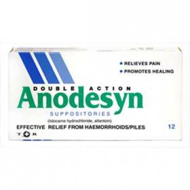 ANODESYN SUPPOSITORIES 12'S
