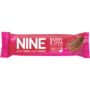 NINE Berry & Chia Seed Bar 20x40g
