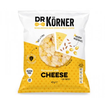 Dr Korner Wholegrain Mini Corn & Rice Cakes with Cheese 40g