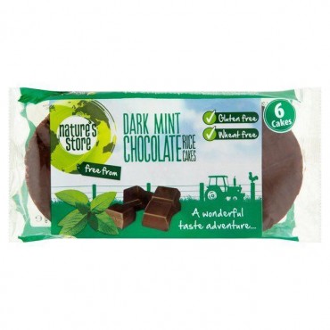 Nature's Store Dark Chocolate Mint Rice Cakes 100g