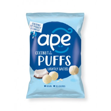 Ape Coconut & Rice Puffs Lightly Salted 24 x 25g