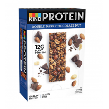 Kind Double Dark Chocolate Nut Protein Bars 50g x 12