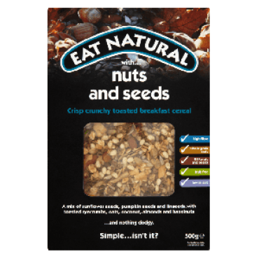 Eat Real Nuts & Seeds Cereal 500g