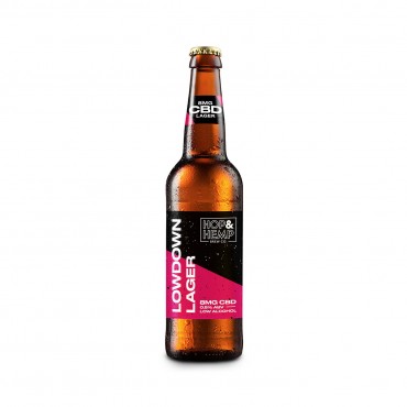 Hop & Hemp Brew Co 8mg CBD 0.5% ABV Low Alcohol 330ml