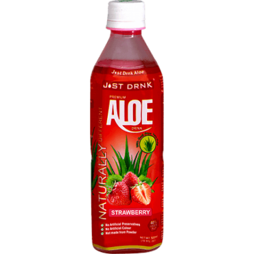 Just Drink Aloe Drink Strawberry 500ml