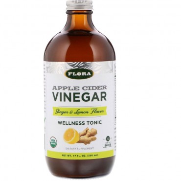 Apple Cider Vig with Ancient Herbs-Ginger & Lemon 500ml x 6