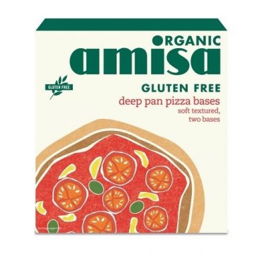 Amisa Organic Gluten Free Pizza Bases 260g