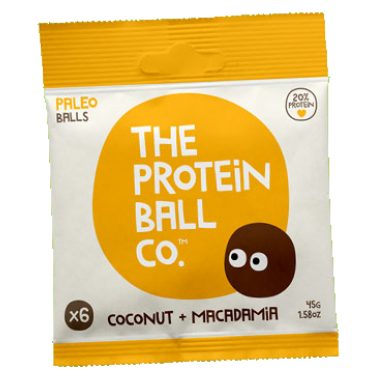 Protein Ball Company Coconut & Macadamia Protein Balls 45g