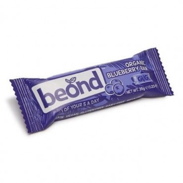 Pulsin Beond Organic Blueberry Bar 35g