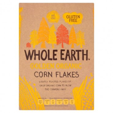 Whole Earth Golden Organic Cornflakes 375g (Damaged)
