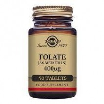Solgar Folate 400ug 50 Tablets